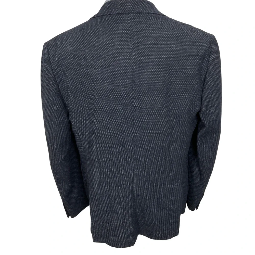 Rodd & Gunn Officina Blazer Mens 42 Navy Blue Sports Fit Italian Wool - Picture 4 of 12